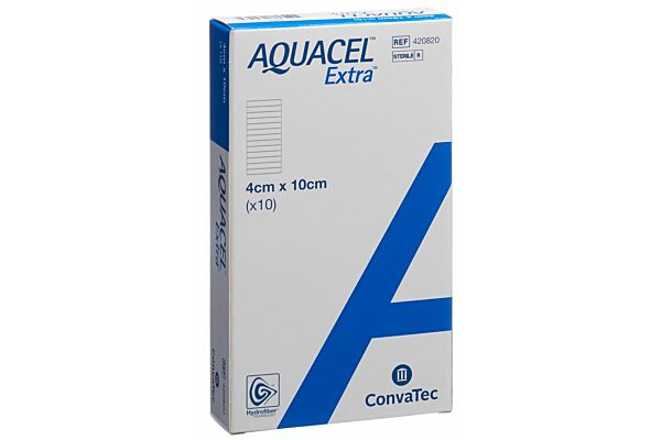 Aquacel Extra Hydrofiber 4 x 10cm / 10