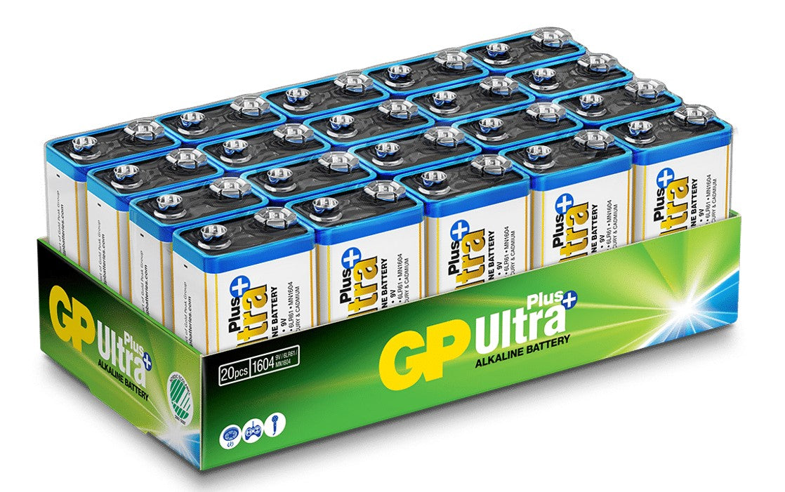 Batteri GP Ultra Plus 9V / 20