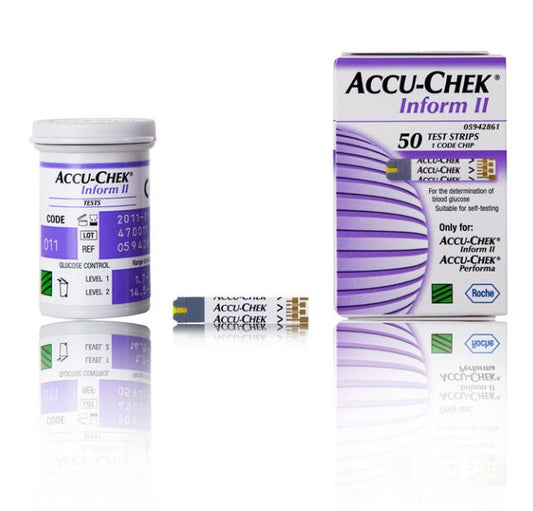 Accu-Chek Inform II Teststickor Glukos / 50