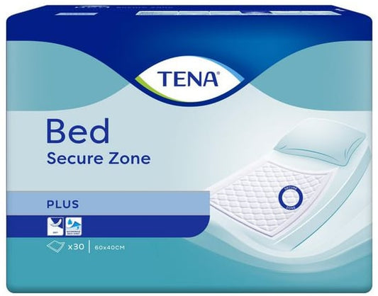 Hygienunderlägg Tena Bed Secure Zone Plus 60 x 40cm / 180