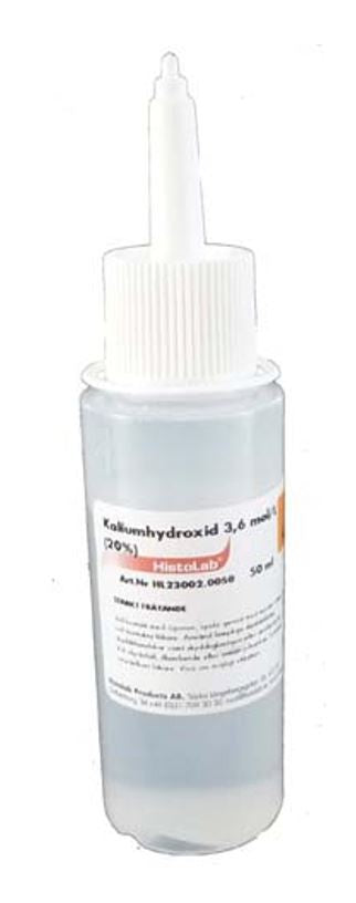 Kaliumhydroxid 3,6mol/L (20%) 50ml