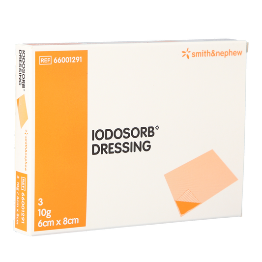 Iodosorb Kompress 8 x 6cm 10g / 3