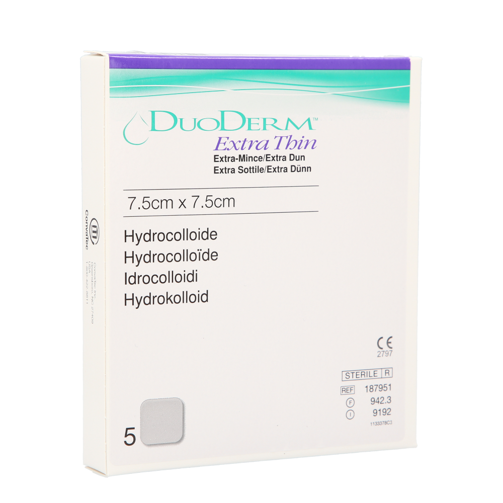 Duoderm Extra Thin 7,5 x 7,5cm / 5