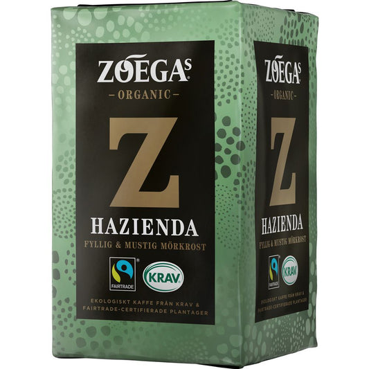 Kaffe Zoegas Hazienda Ekologiskt 450g / 12