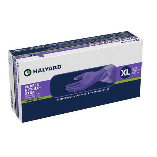 Nitrilhandske Halyard Purple Nitrile-XTRA XL / 50