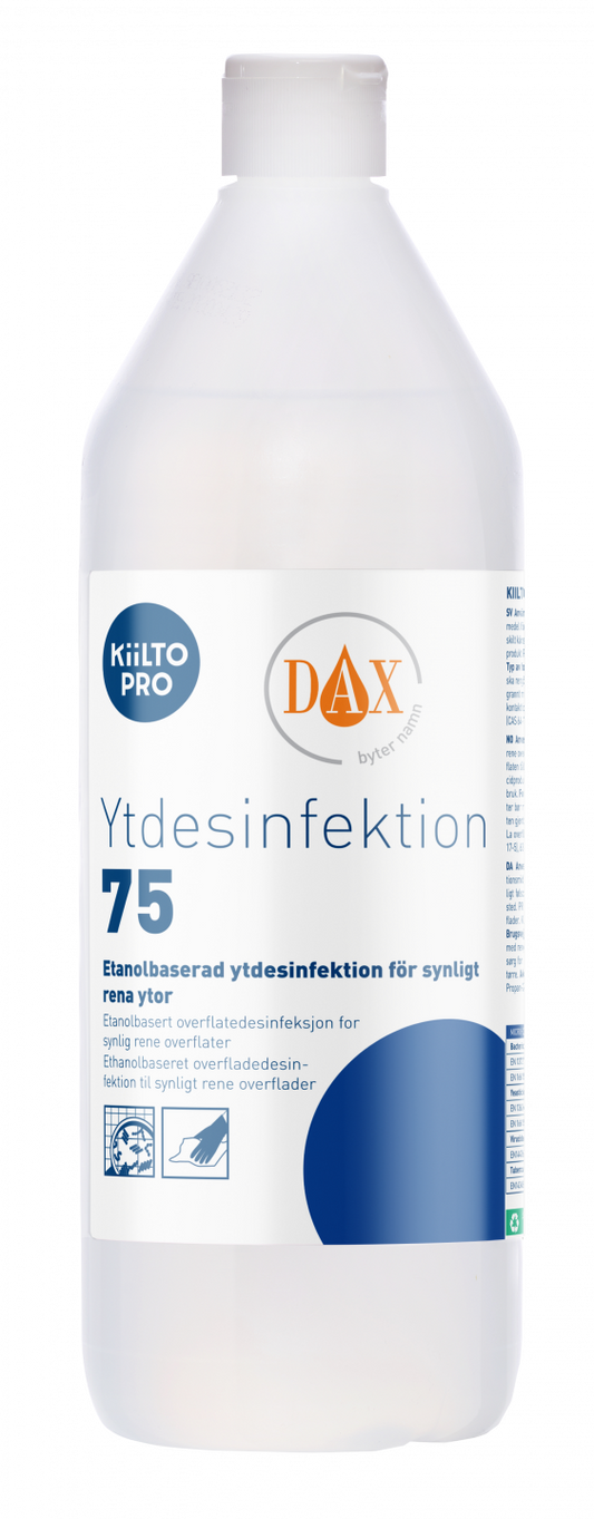 Ytdesinfektion Dax Kiilto 75 1L