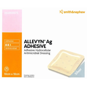 Allevyn Ag Adhesive 10 x 10cm / 10