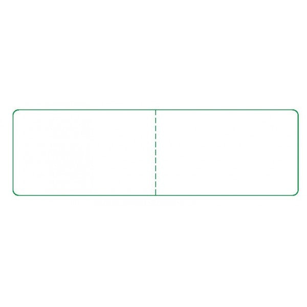 Etikett 100 x 30mm med perforering Syntherm PeLo / 1000