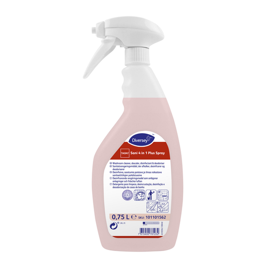 Sanitetsrengörningsmedel Sani 4 in 1 Spray 0,75L