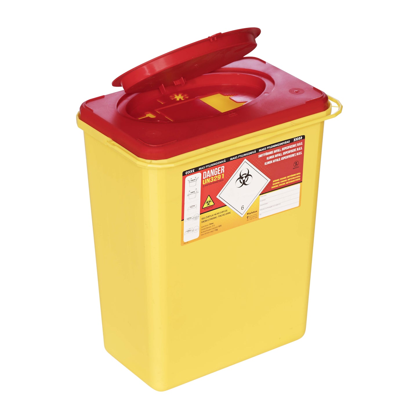 Riskavfallsburk Safebox Prime 11L