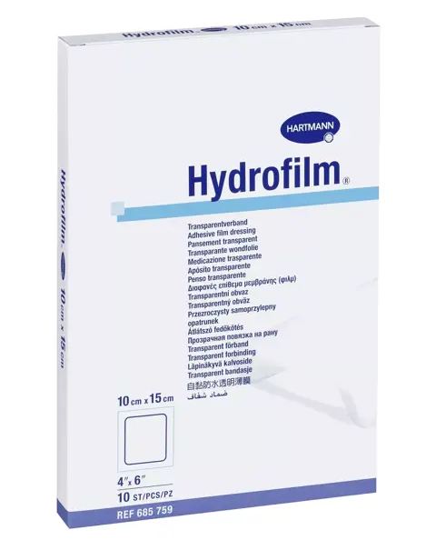 Hydrofilm Steril 10 x 15cm / 10