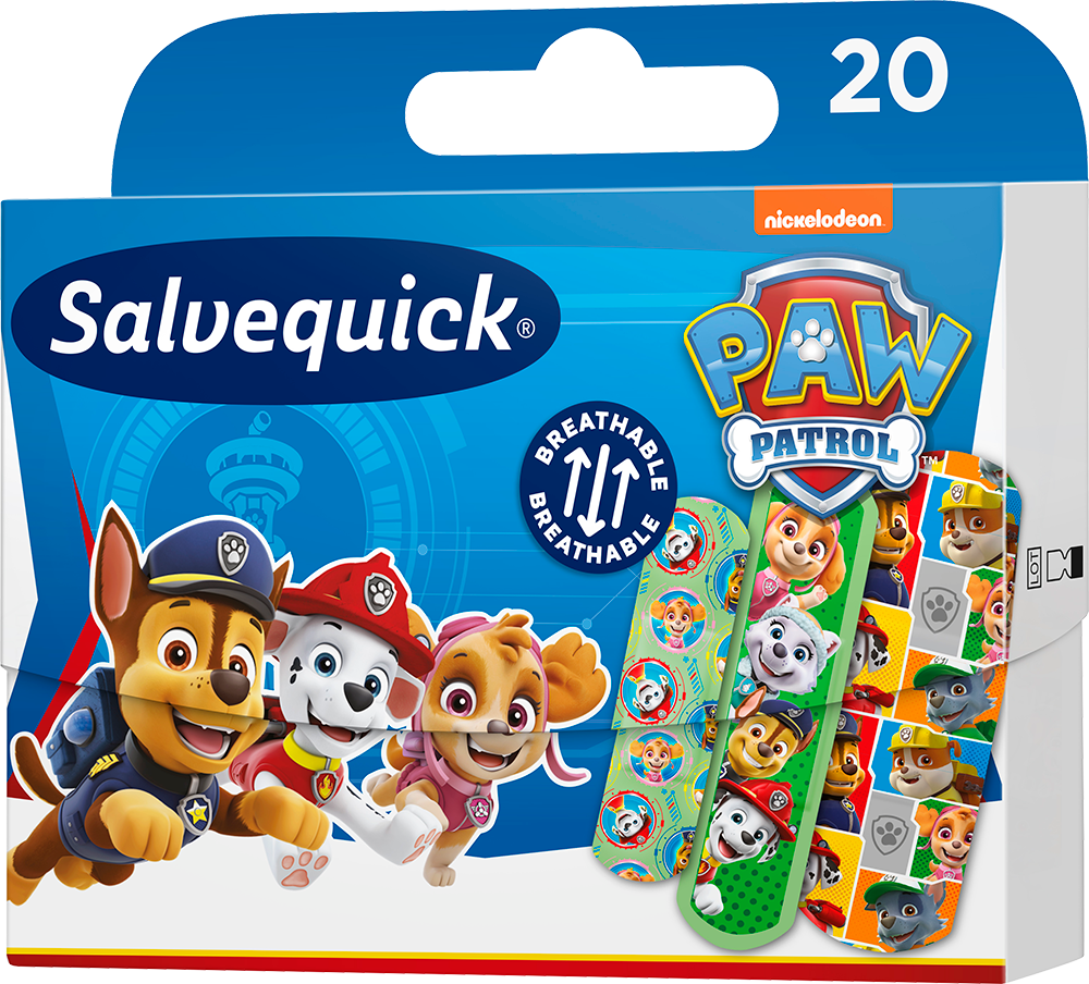 Plåster Salvequick Paw Patrol / 20