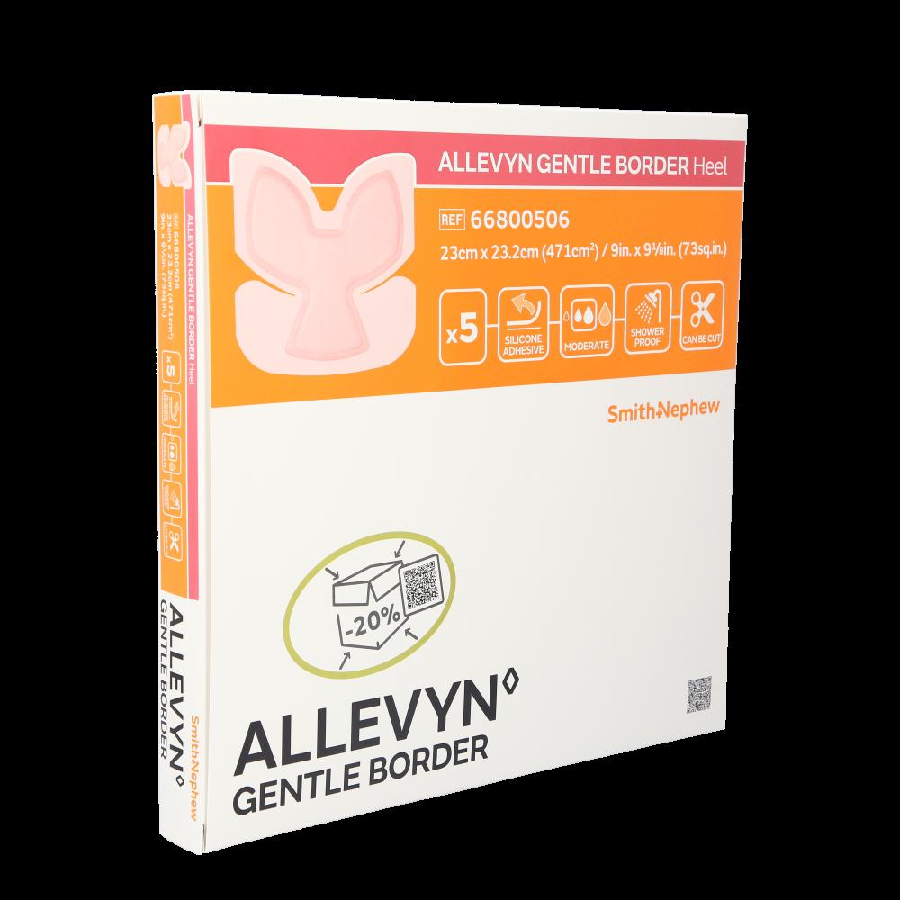 Allevyn Gentle Border Heel 23 x 23,2cm / 5