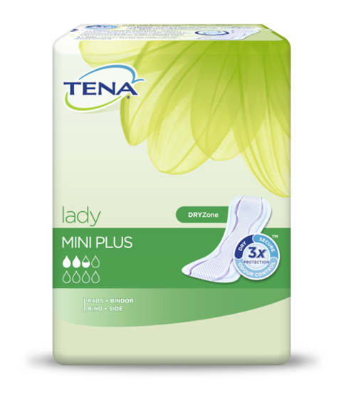 Inkontinensskydd Tena Lady Mini Plus / 160