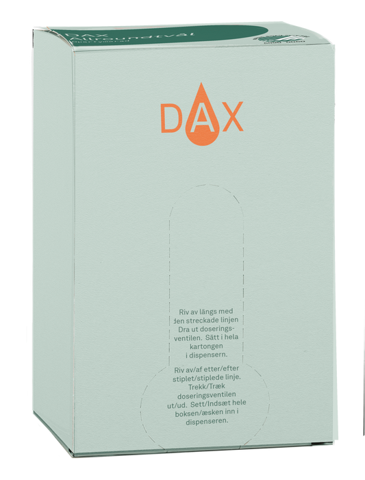 DAX Allroundtvål Oparfymerad refill till automatdispenser 700ml