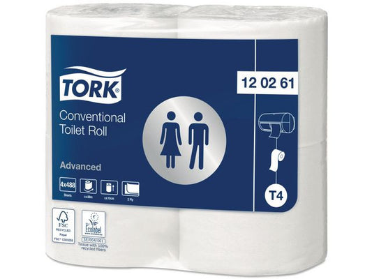 Toalettpapper Tork Advanced 69m 2-lags / 4