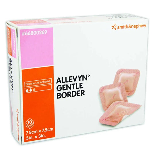 Allevyn Gentle Border 7,5 x 7,5cm / 10