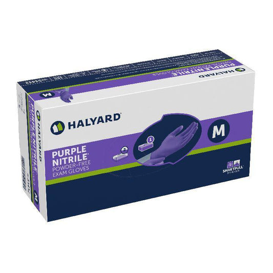 Nitrilhandske Halyard Purple Nitrile M / 100