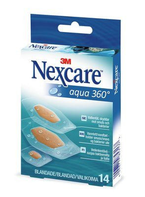 Plåster Nexcare Aqua 360° 26 x 57mm / 14