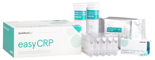 QuikRead go Easy CRP kit med sample collector / 50