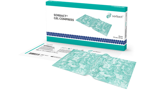 Sorbact Gel Compress 3,0 x 15cm / 10