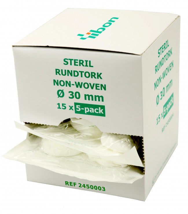 Rundtork NonWoven Steril 30mm 5-pack / 75