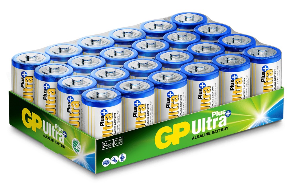 Batteri GP Ultra Plus C / 24