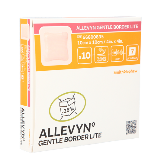 Allevyn Gentle Border Lite 10 x 10cm / 10