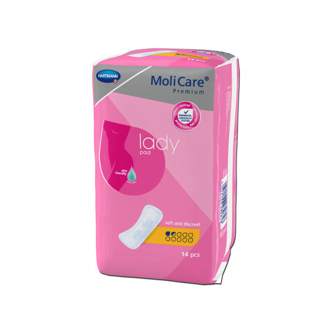 Inkontinensskydd MoliCare Premium Lady Pads 1,5 droppe / 336