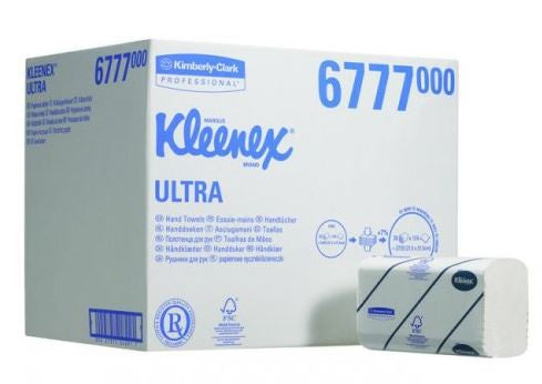 Pappershandduk Kleenex Ultra 21,5 x 31,5cm 2-lagers  /1860