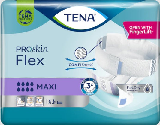 Inkontinensskydd Tena ProSkin Flex Maxi M / 66