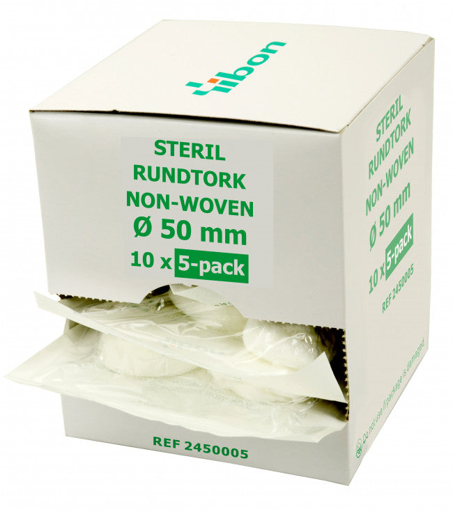 Rundtork NonWoven Steril 50mm 5-pack / 50