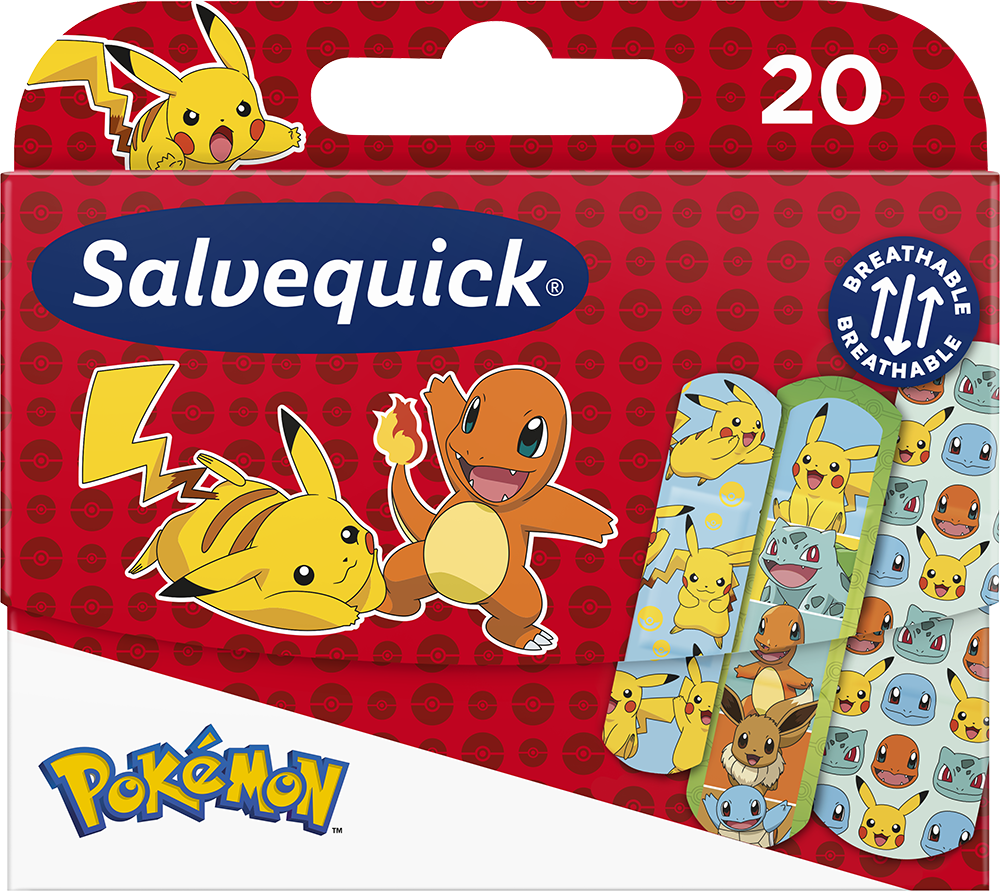 Plåster Salvequick Pokémon / 20