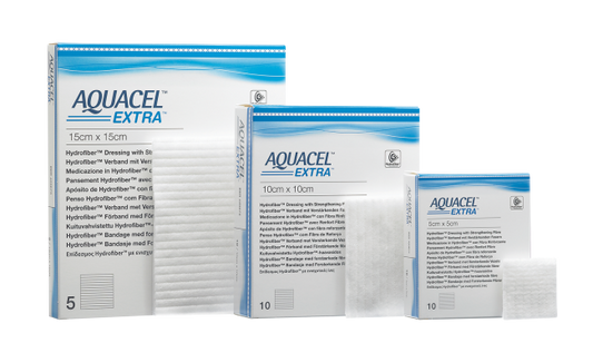 Aquacel Extra Hydrofiber 5 x 5cm / 10