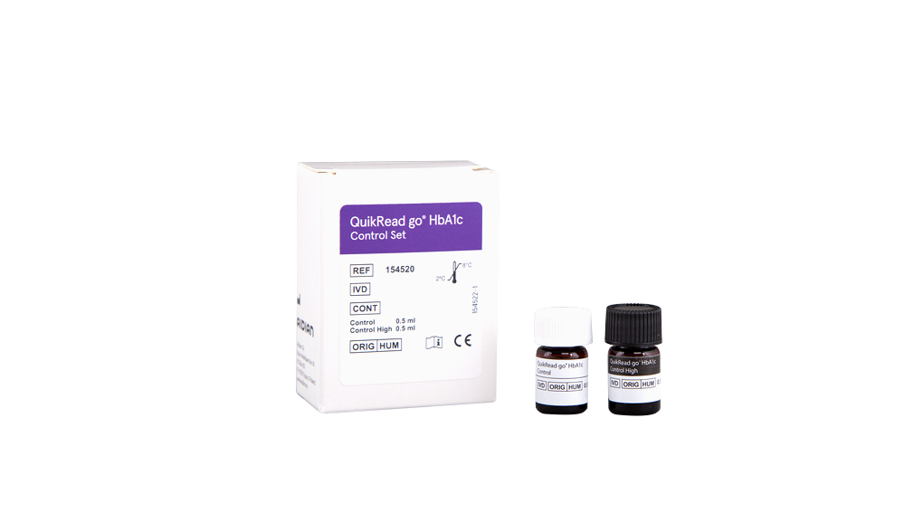 QuikRead go HbA1c Kontroll 0,5ml / 2