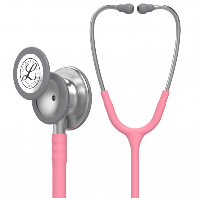 Stetoskop Littmann Classic III Monitoring Pärlrosa