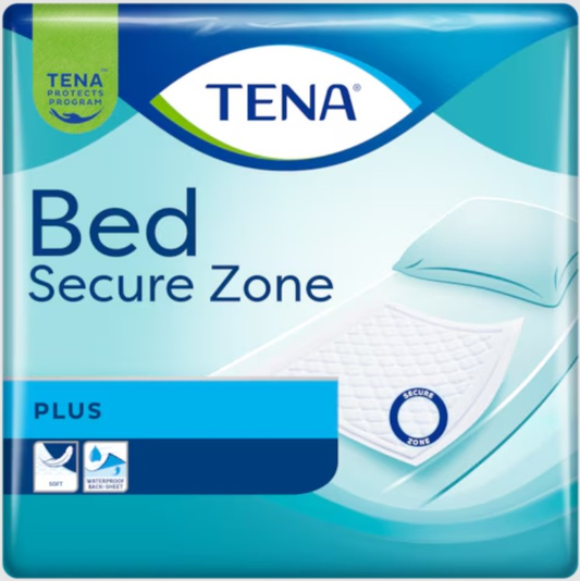 Hygienunderlägg Tena Bed Secure Zone Plus 90 x 80cm / 80