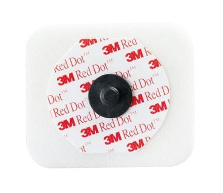 Ekg-Elektrod 3M Red Dot Metallknapp Skum 4 x 3,5cm / 50