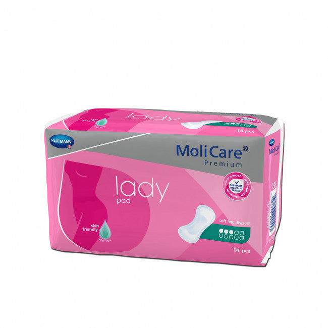 Inkontinensskydd MoliCare Premium Lady Pads 3 droppar / 168