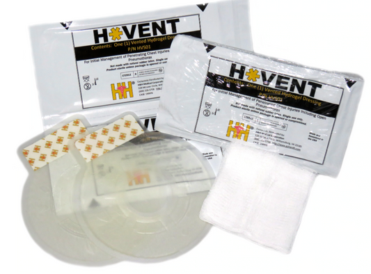 H-vent Vented Chest Seal Twin Pack / 2