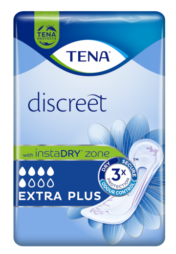 Inkontinensskydd Tena Discreet Extra Plus / 216