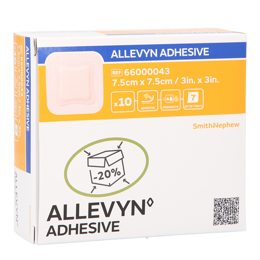 Allevyn Adhesive 7,5 x 7,5cm / 10