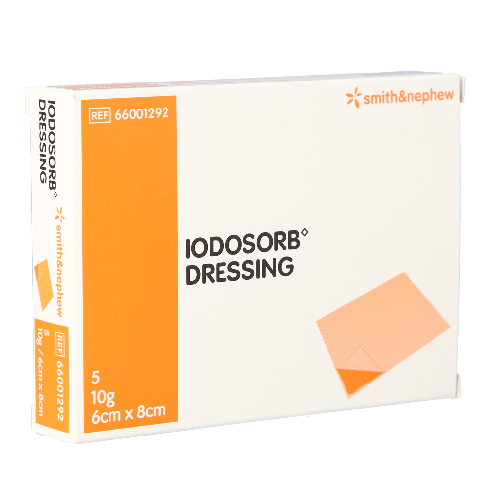 Iodosorb Kompress 10 x 8cm 17g / 2