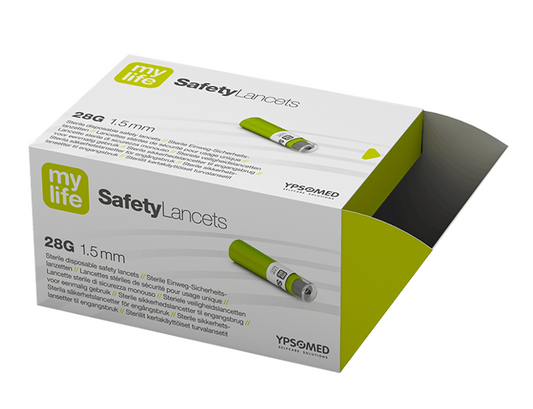 Mylife SafetyLancets 28G 0,36 x 1,5mm / 200