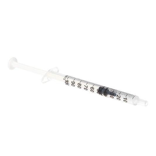 Spruta 3-Komp Luer/Centrerad 1ml / 100