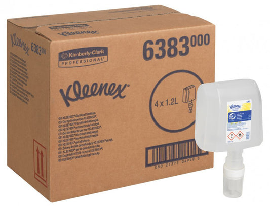 Handdesinfektion Kleenex Gel 80% 1,2L / 4