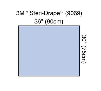 Op-Lakan 3M Steri-Drape 75 x 90cm / 50