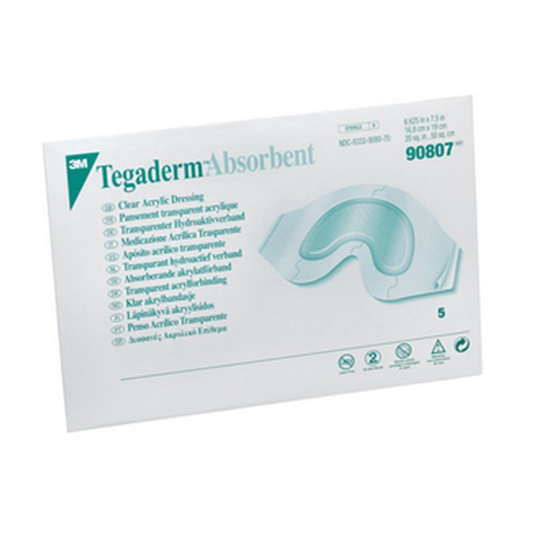 Tegaderm Absorbent Transparent Sacrum 16,8 x 19cm / 5