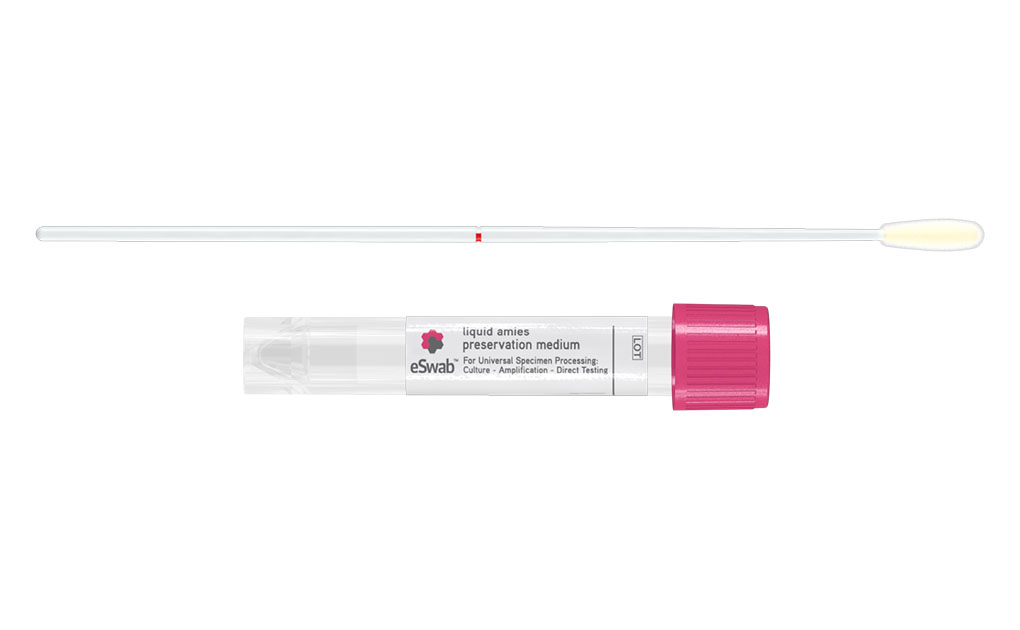 Provtagningspinne E-swab Rosa 480CE / 50