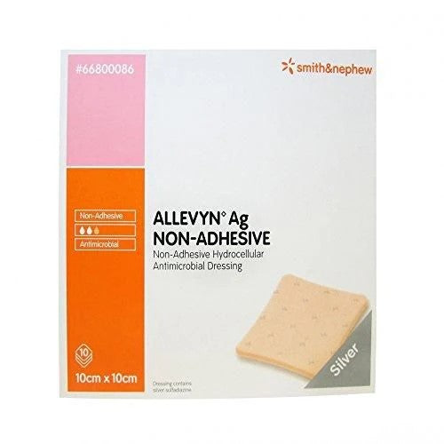 Allevyn Ag Non-Adhesive 10 x 10cm / 10